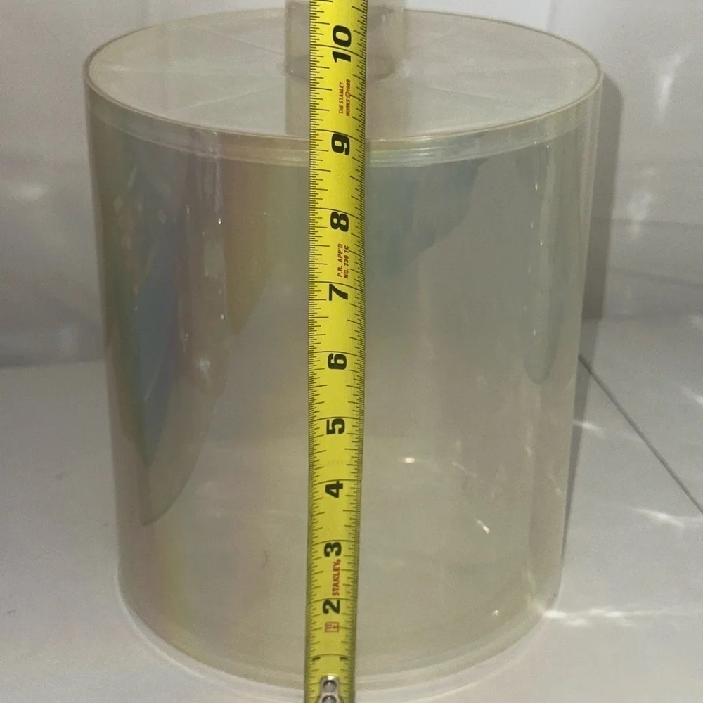 Ice Bucket with Tong Cover Holographic Party Beverage Drink Coolinging Bucket